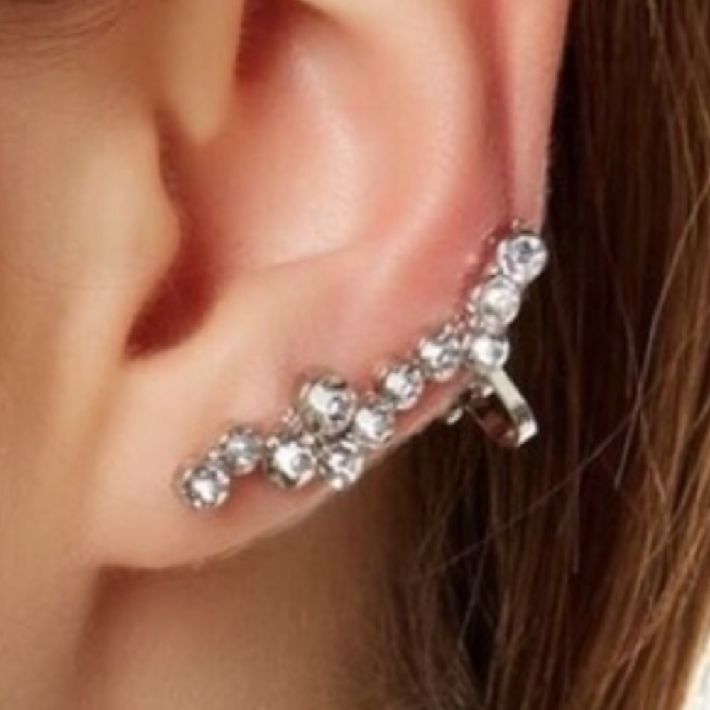Earrings Stud & cluster ear cuff